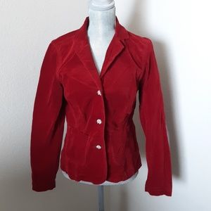 Jeanstar Velvet feeling Blazer size small